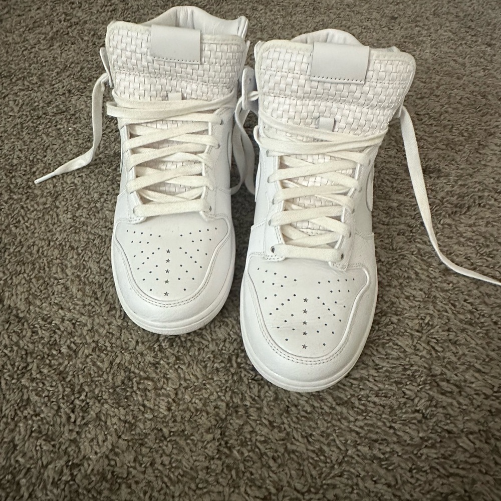 Nike Dunk High White China